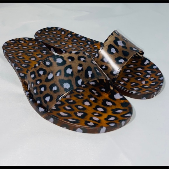 New Leopard print Sandal - Picture 1 of 2